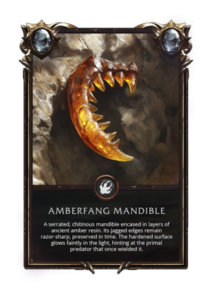 AMBERFANG MANDIBLE