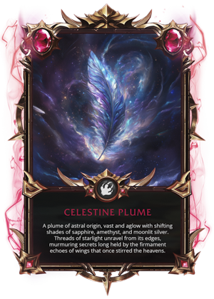 CELESTINE PLUME