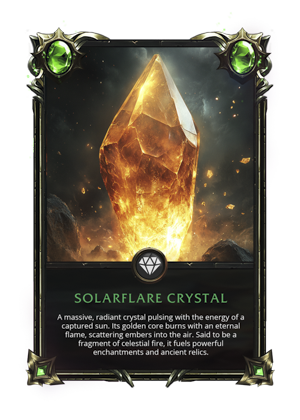 SOLARFLARE CRYSTAL