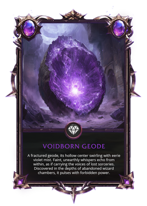 VOIDBORN GEODE